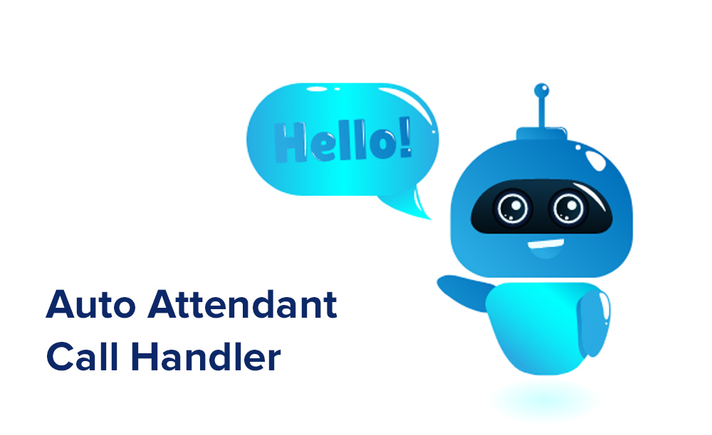 Auto attendant call handler
